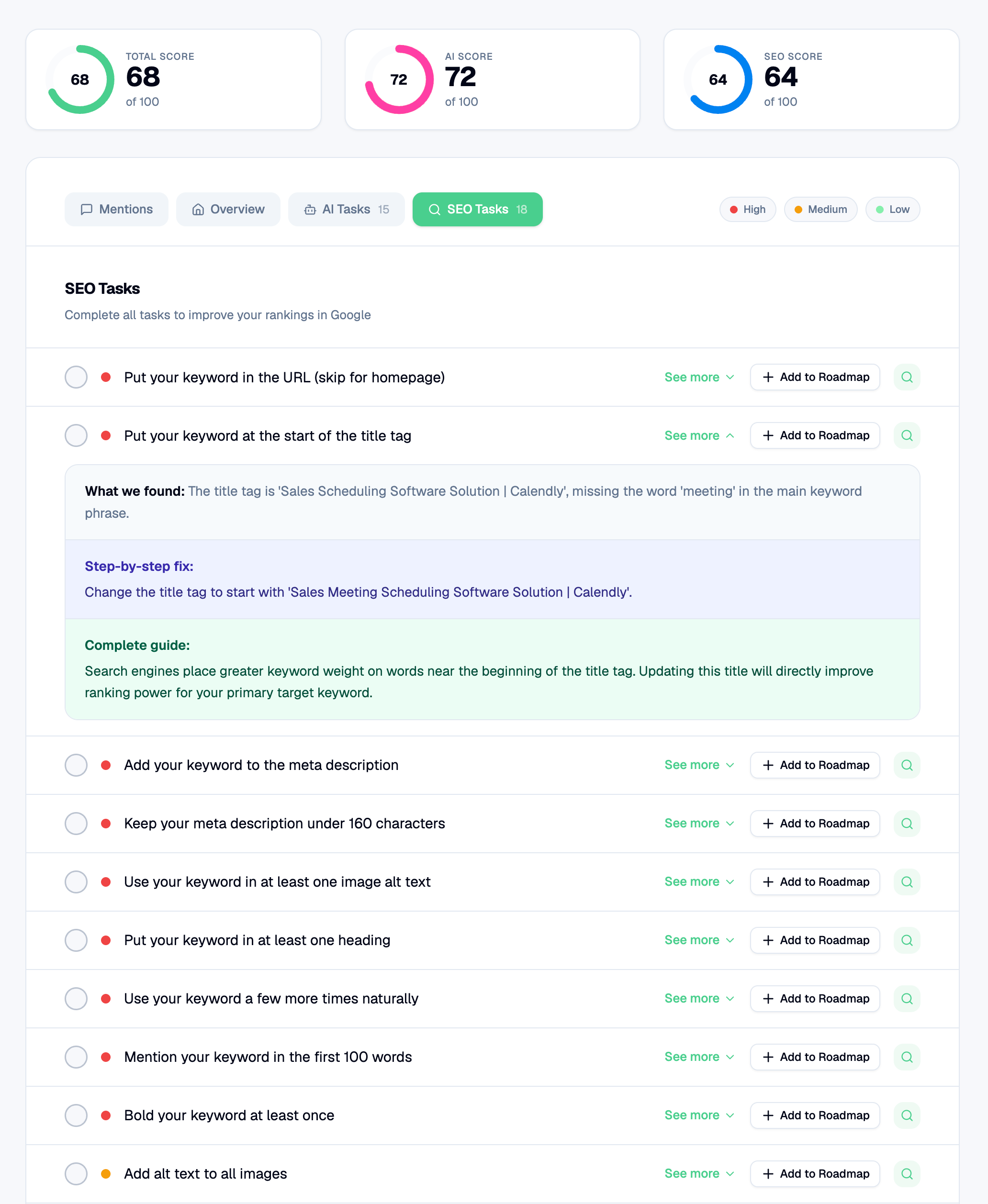 Free Ai SEO Website Audit